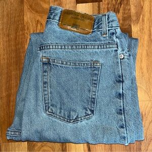 Faded Glory Straight Leg Jeans Co size 8 Avg 100% cotton